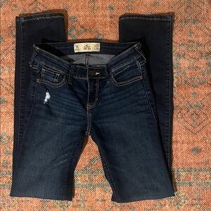 Hollister Low Rise Skinny Jeans | Size 1 R 25 | Dark Wash